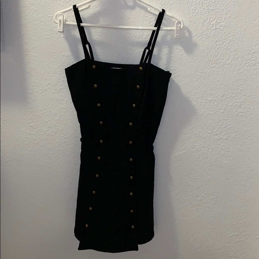 Black Army inspired dress